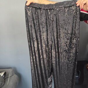 Sequin pants!
